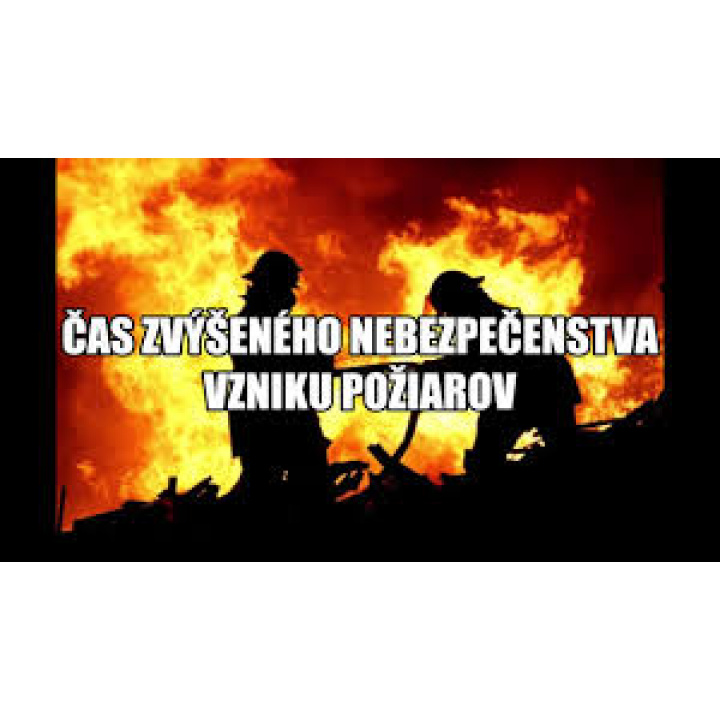     Vyhlásenie času zvýšeného nebezpečenstva vzniku požiarov v územnom obvode okresu Lučenec a okresu Poltár od 28.4.2026 od 00:00 hodiny do odvolania.            