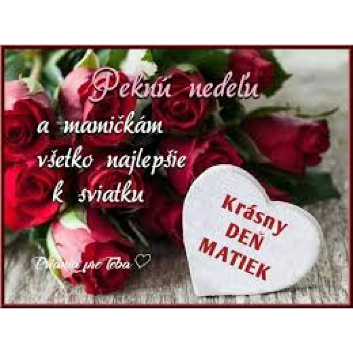 Blahoželanie ku Dňu matiek 11.5.2025