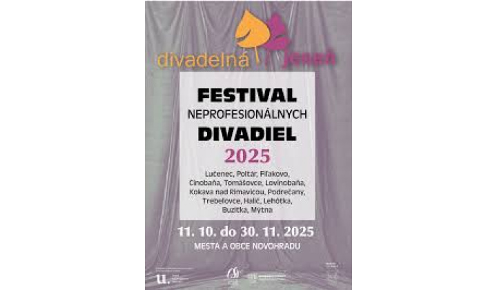 Divadelné predstavenie -POZVÁNKA 16.11.2025