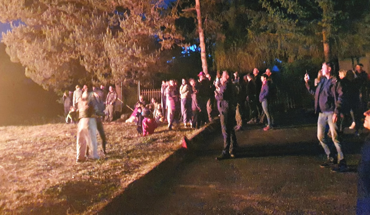 Vatra pri príležitosti 80. výročia ukončenia II. svetovej vojny 10.05.2025