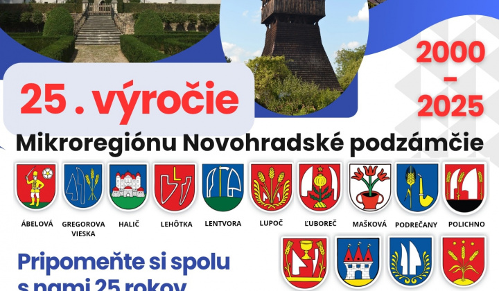 25.výročie Mikroregiónu Novohradské podzámčie