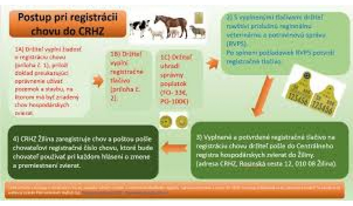 Epidémia SLAK: Registrácia chovu hospodárskych zvierat do 9.4.2025