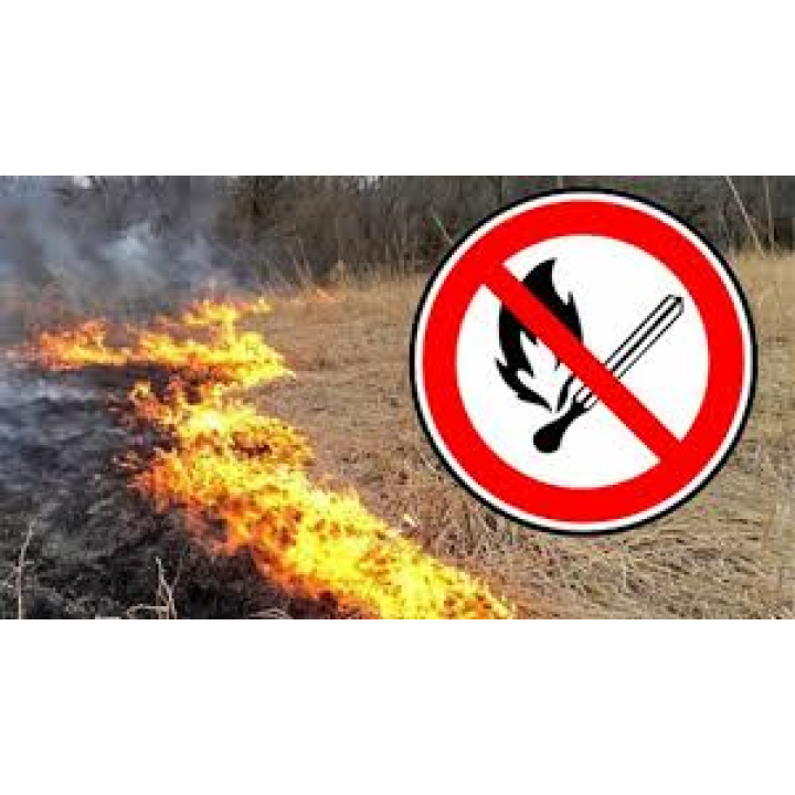 POZOR - Vypaľovanie trávy je prísne zakázané!!!