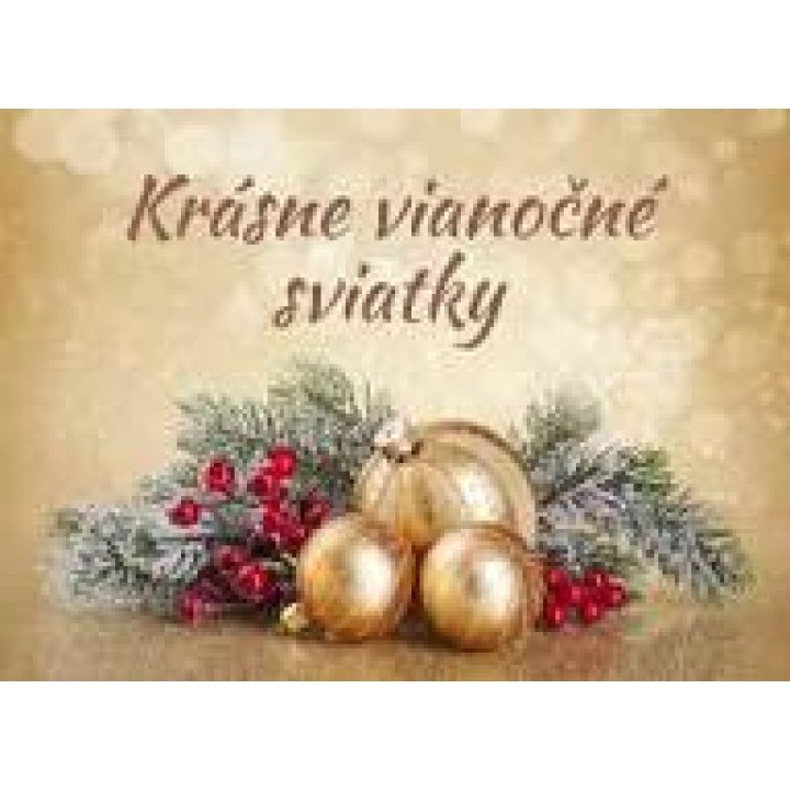 VIANOČNÝ POZDRAV 