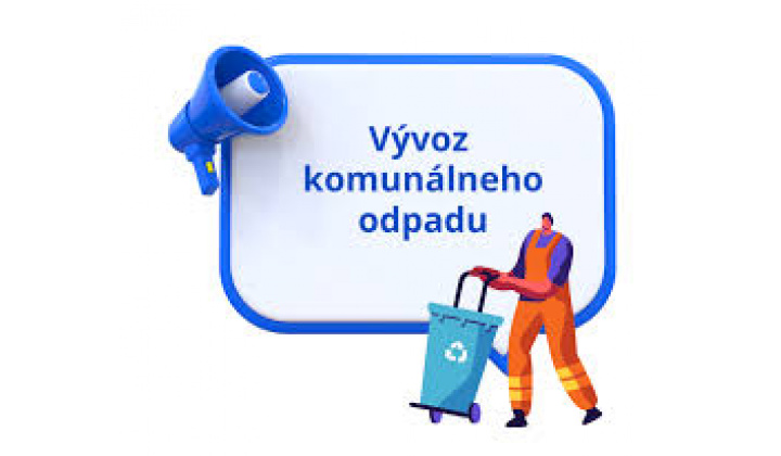 Vývoz komunálneho odpadu 02.04.2025 /streda/